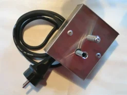 Schneider Grillmotor 10 kg / 230 Volt Edelstahl