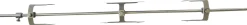 Schneider Grillspiess Set 70 cm Edelstahl, Stärke 8 mm
