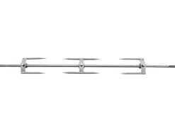 Schneider Grillspiess Set 70 cm Edelstahl, Stärke 8 mm