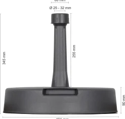 Schneider Schirmständer Beton 20 kg anthrazit