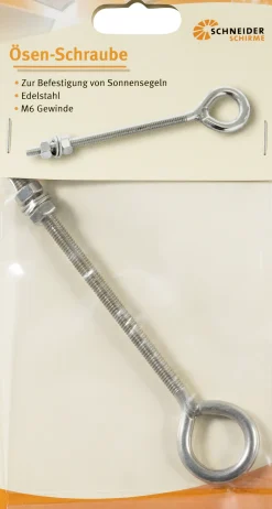 Schneider Ösen-Schraube 10 cm für Sonnensegel