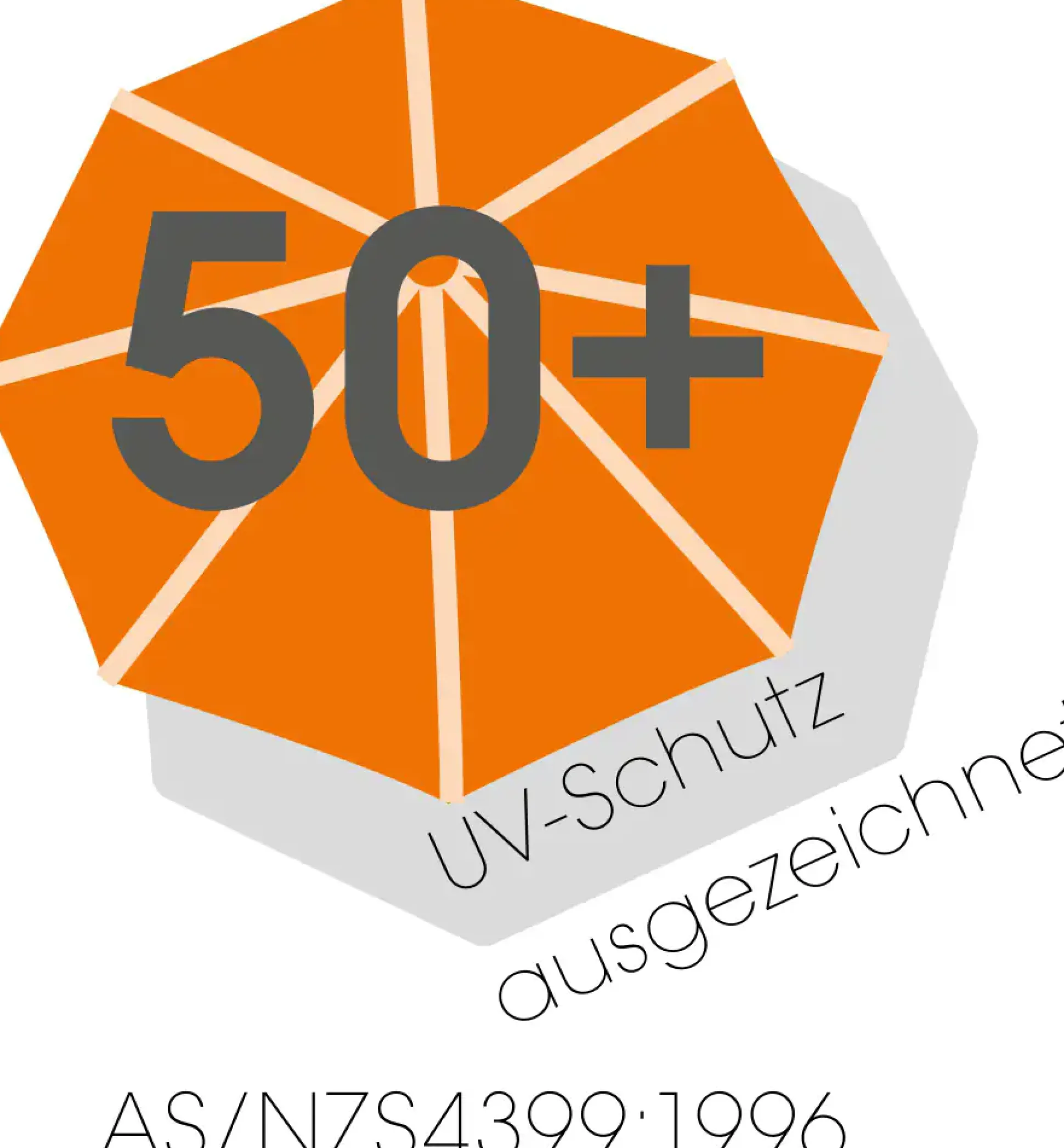 Schneider Sonnenschirm Adria silbergrau, ca. 300 cm Ø