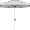 Schneider Sonnenschirm Adria silbergrau Ø 350 cm
