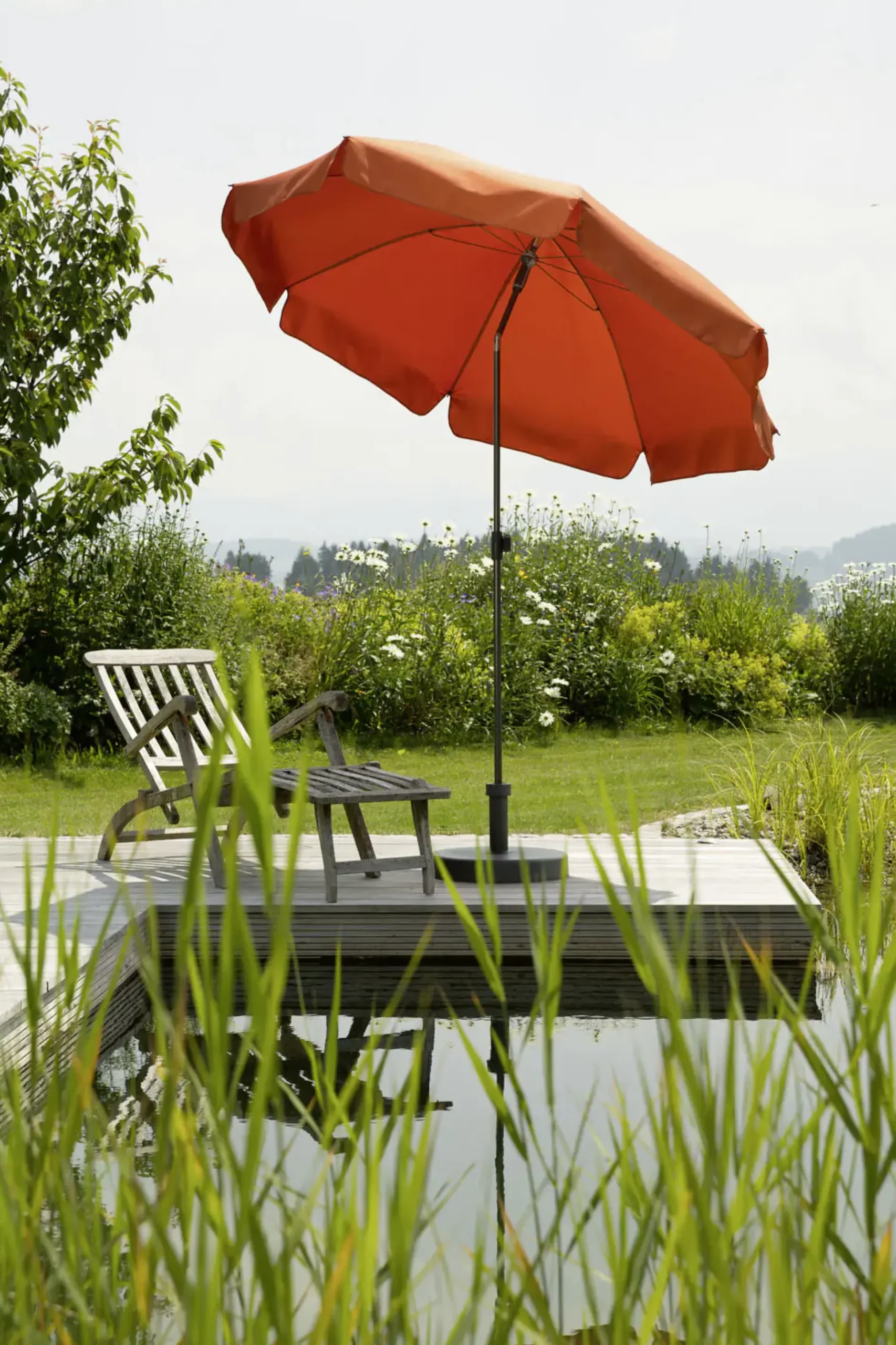 Schneider Sonnenschirm Aquila terracotta Ø 200 cm