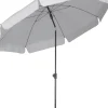 Schneider Sonnenschirm Aquila silbergrau Ø 200 cm