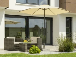 Schneider Sonnenschirm Bergamo natur Ø 300 cm