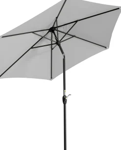Schneider Sonnenschirm Bilbao silbergrau Ø 220 cm