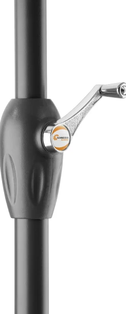 Schneider Sonnenschirm Bilbao silbergrau Ø 220 cm