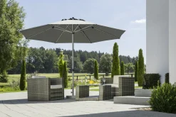 Schneider Sonnenschirm Gemini anthrazit Ø 360 cm