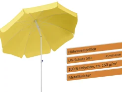 Schneider Sonnenschirm Gemini dunkelrot Ø 360 cm