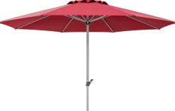 Schneider Sonnenschirm Gemini dunkelrot Ø 360 cm