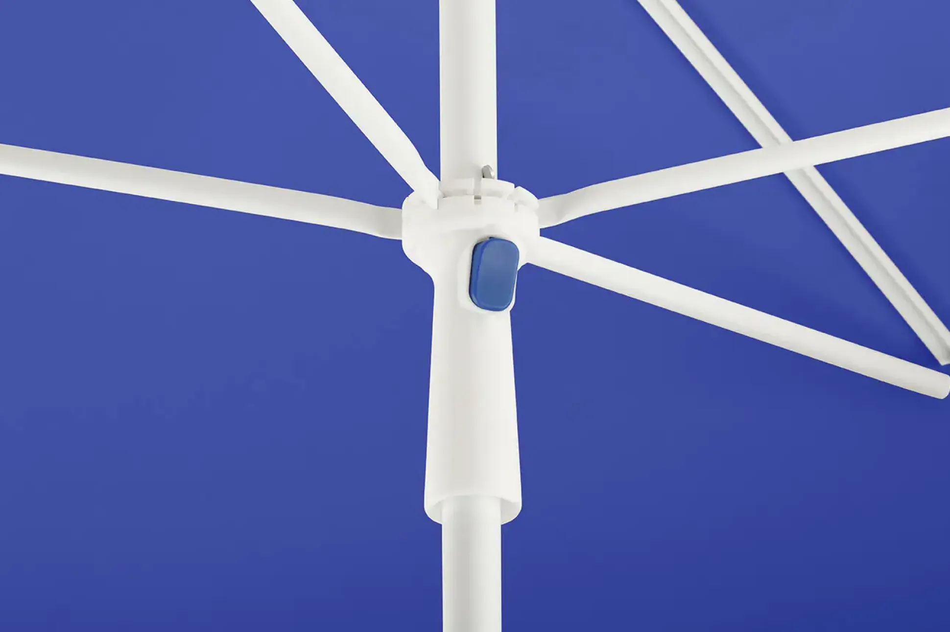 Schneider Sonnenschirm Ibiza blau Ø 240 cm