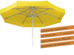 Schneider Sonnenschirm Jumbo gelb Ø 300 cm