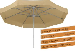 Schneider Sonnenschirm Jumbo sand Ø 300 cm