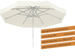 Schneider Sonnenschirm Jumbo natur Ø 300 cm