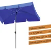 Schneider Sonnenschirm Locarno royalblau 180 x 120 cm