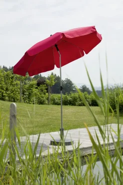 Schneider Sonnenschirm Locarno rot Ø 200 cm