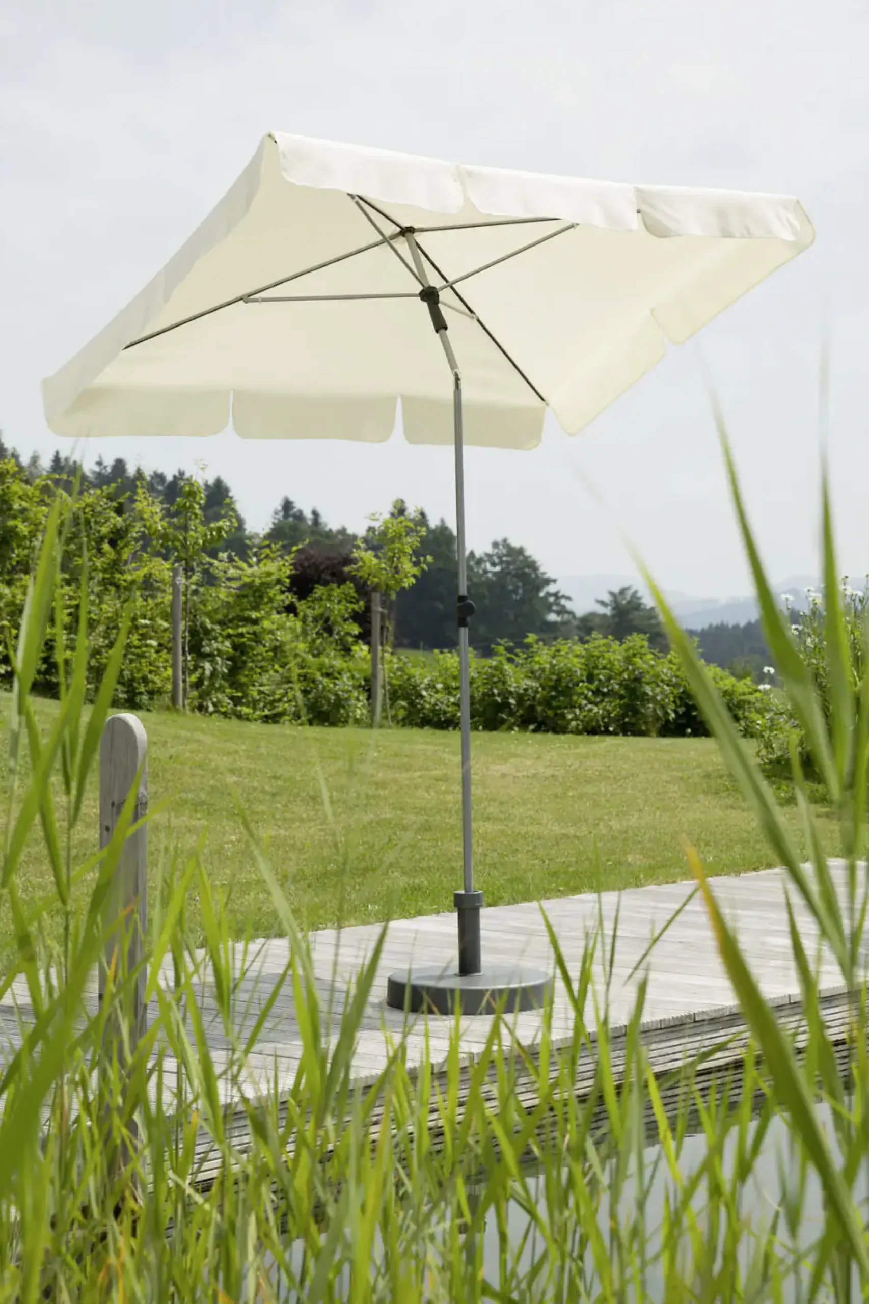 Schneider Sonnenschirm Locarno natur 180 x 120 cm
