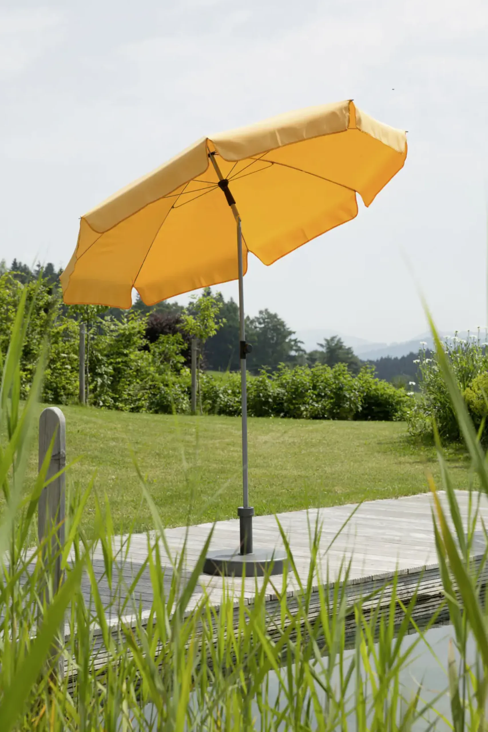 Schneider Sonnenschirm Locarno mandarine Ø 200 cm