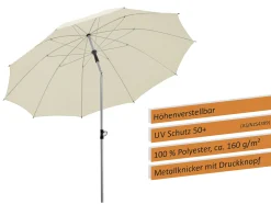 Schneider Sonnenschirm Locarno natur Ø 220 cm