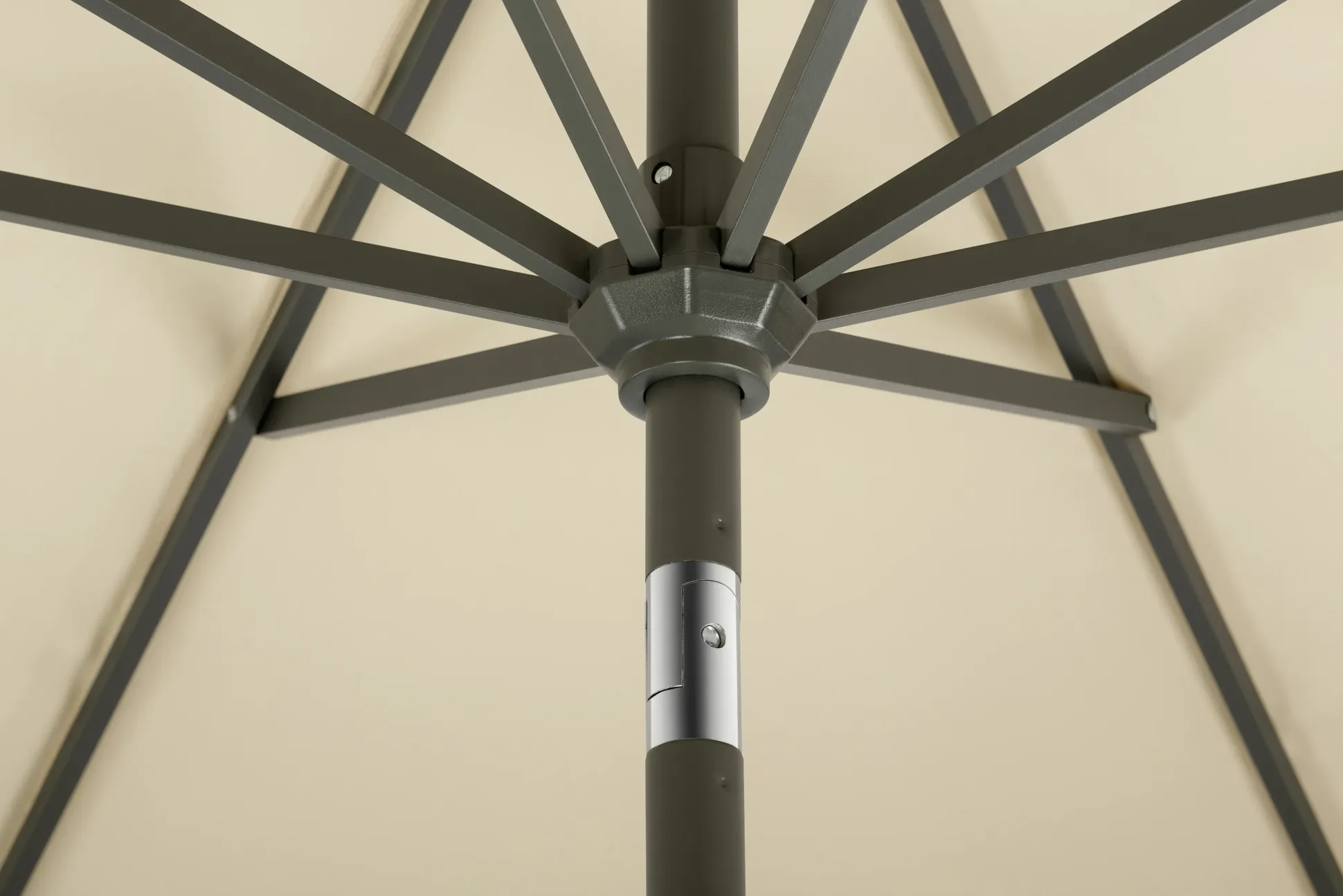 Schneider Sonnenschirm Orlando natur Ø 270 cm