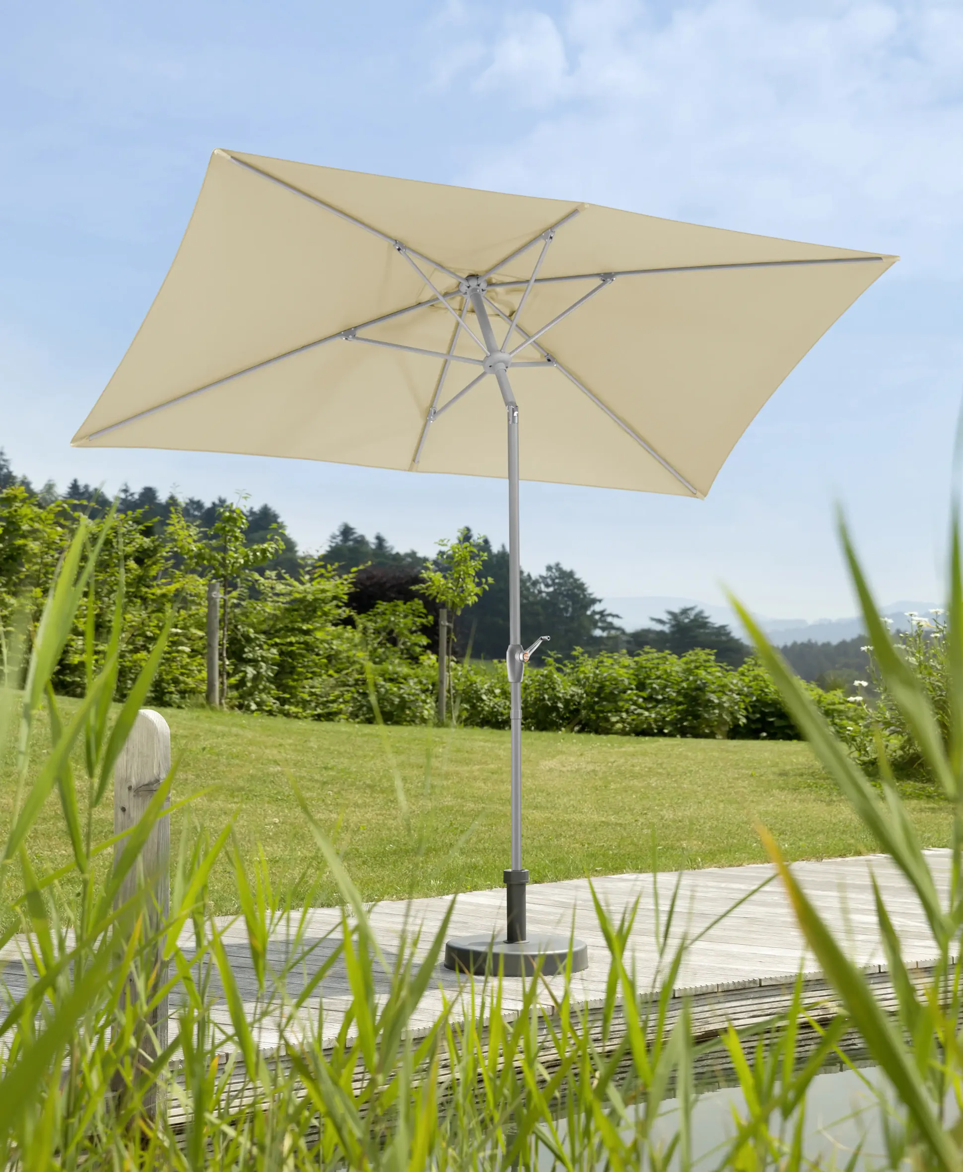 Schneider Sonnenschirm Porto natur 300 x 200 cm