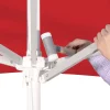 Schneider Sonnenschirm Quadro rot 300 x 300 cm