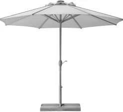 Schneider Sonnenschirm Rooftop silbergrau Ø 350 cm