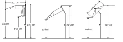 Schneider Sonnenschirm Salerno mezza anthrazit 150 x 150 cm