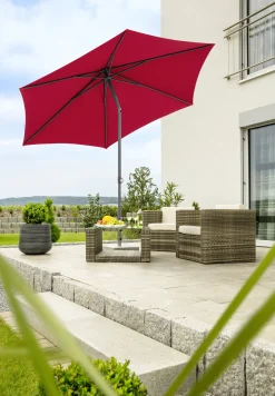Schneider Sonnenschirm Sevilla rot Ø 270 cm