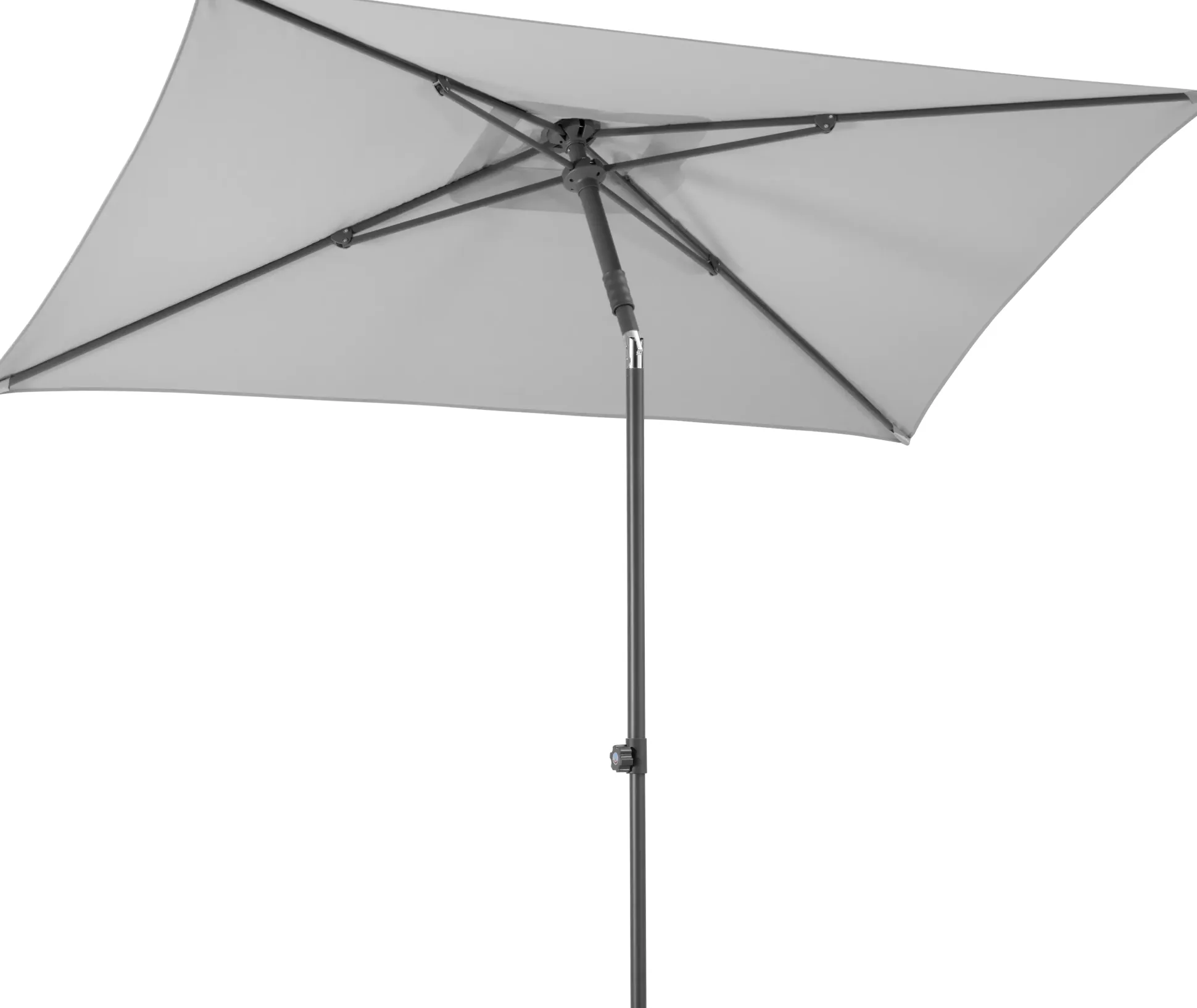 Schneider Sonnenschirm Sevilla silbergrau 240 x 140 cm