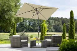 Schneider Sonnenschirm Tunis natur 270 x 150 cm