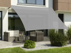 Schneider Sonnensegel Teneriffa silbergrau 500 x 500 cm