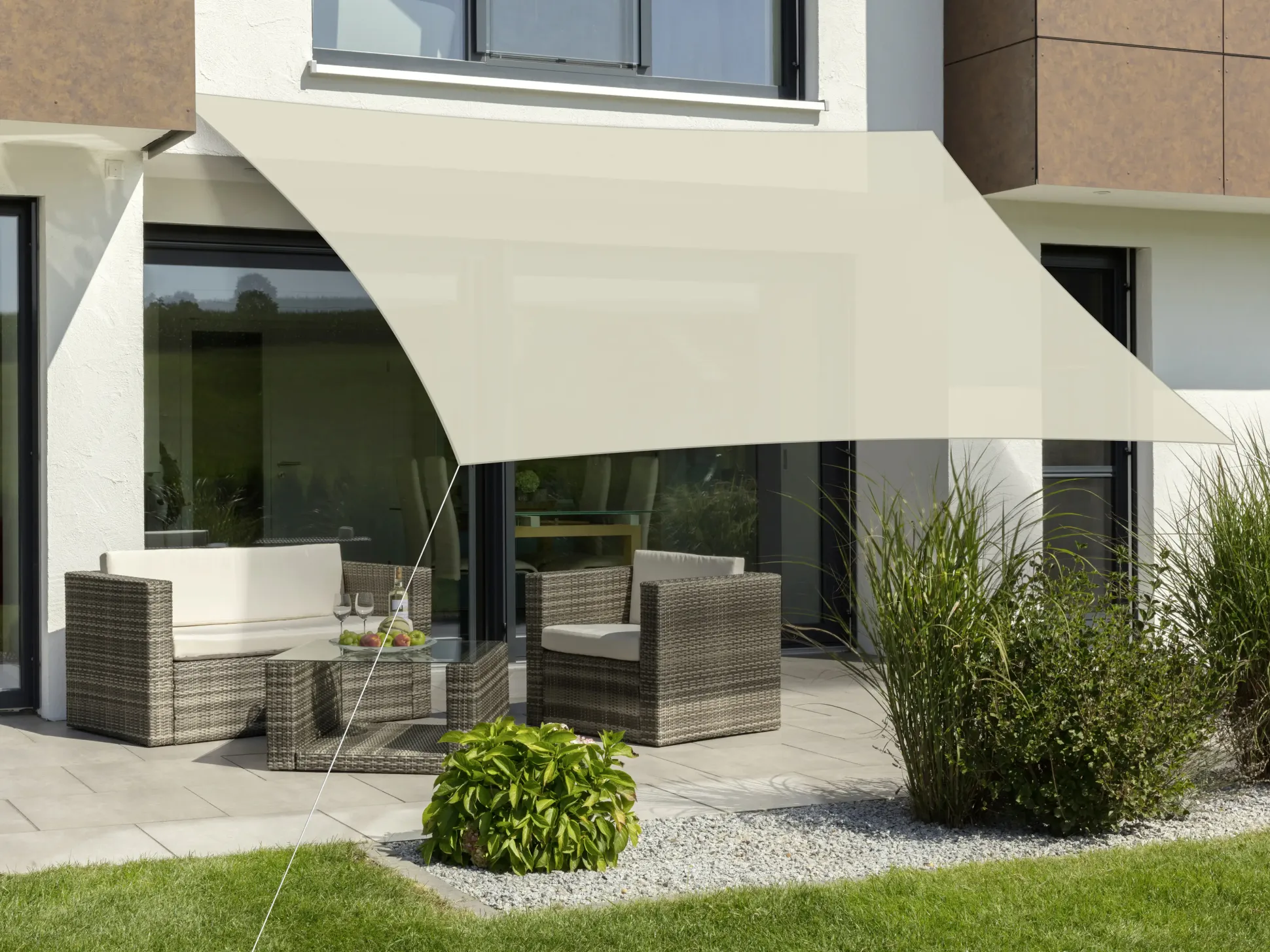 Schneider Sonnensegel Teneriffa natur 500 x 360 cm