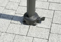 Schneider Universal Bodenplatte verzinkter Stahl