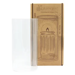 Schutzglas für 7 Tage Grablichter Ø 7,5 x 15 cm