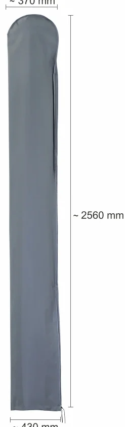 Schutzhülle für Jumbo/Quadro mit Reißverschluss und Stab