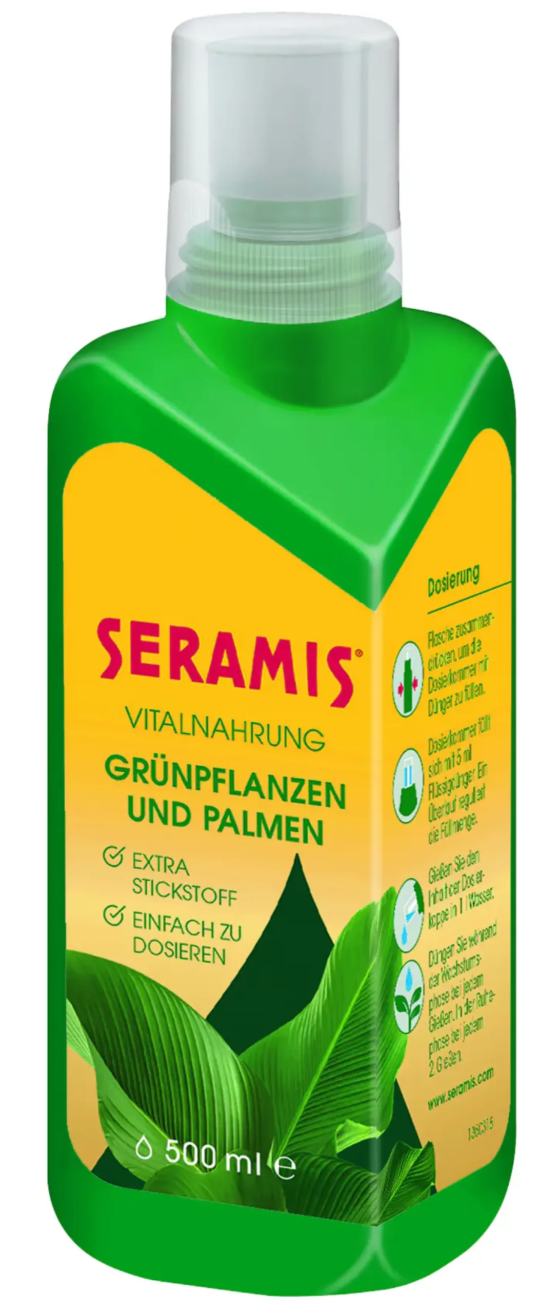 Seramis Vitalnahrung für Grünpflanzen und Palmen 500 ml