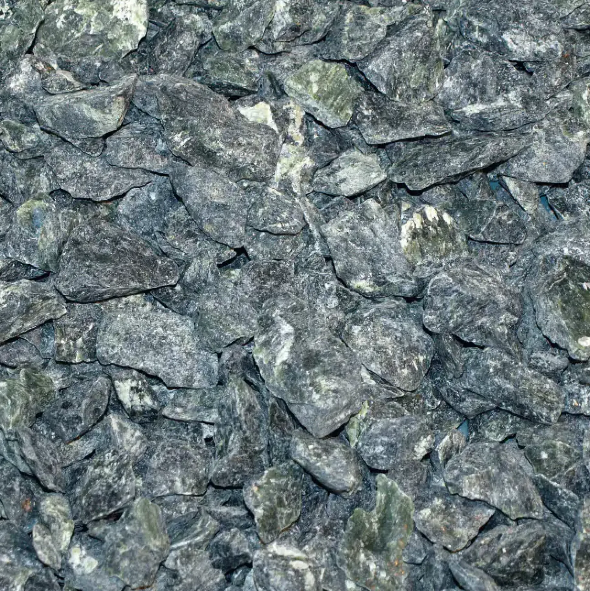 Serpentinsplitt 16 - 32 mm verde 25 kg