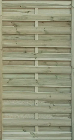 Sichtschutzzaun Rügen 90 x 180 cm, gerade, kesseldruckimprägniert