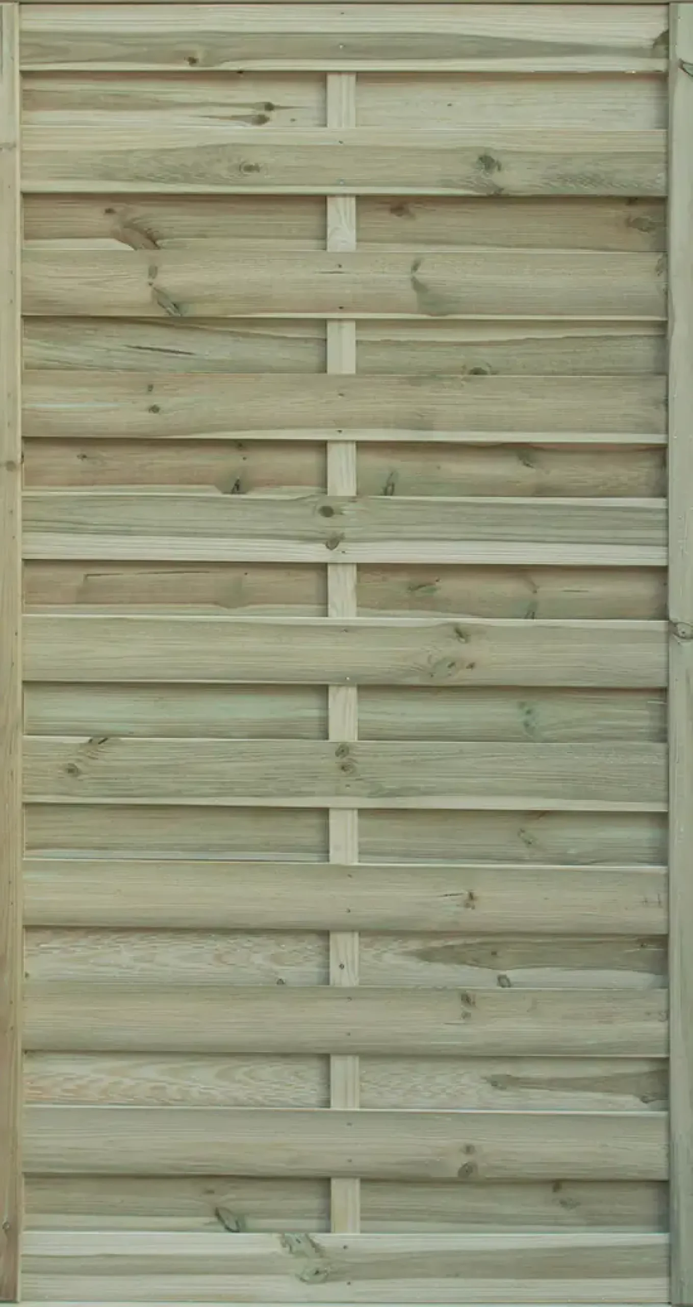 Sichtschutzzaun Rügen 90 x 180 cm, gerade, kesseldruckimprägniert
