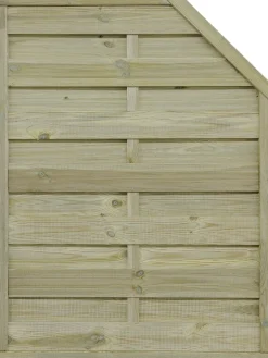 Sichtschutzzaun Rügen 90 x 120 cm, Abstufung, kesseldruckimprägniert