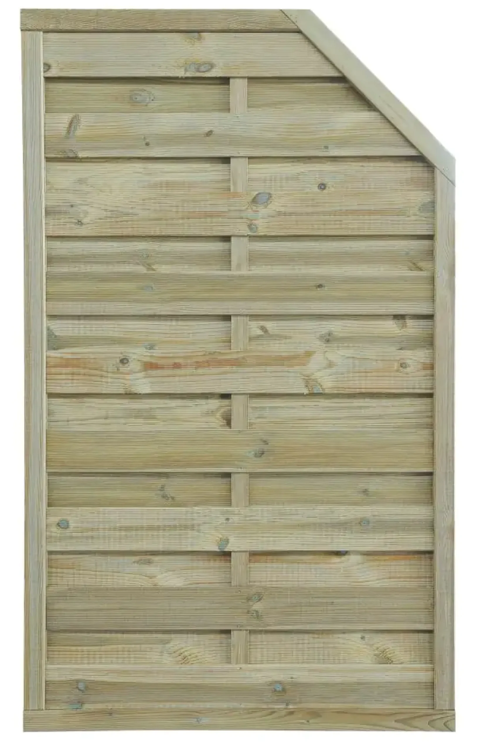Sichtschutzzaun Rügen 90 x 150 cm, Abstufung, kesseldruckimprägniert
