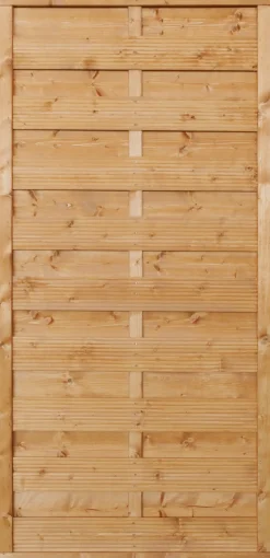 Sichtschutzzaun Ulm 90 x 180 cm, Pinie-Farbton