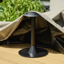 Siena Garden Abstandhalter Schutzhüllen Plus 12,5 x 20 cm schwarz