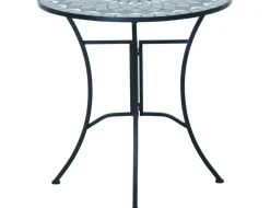 Siena Garden Como Tisch halbrund 70 cm