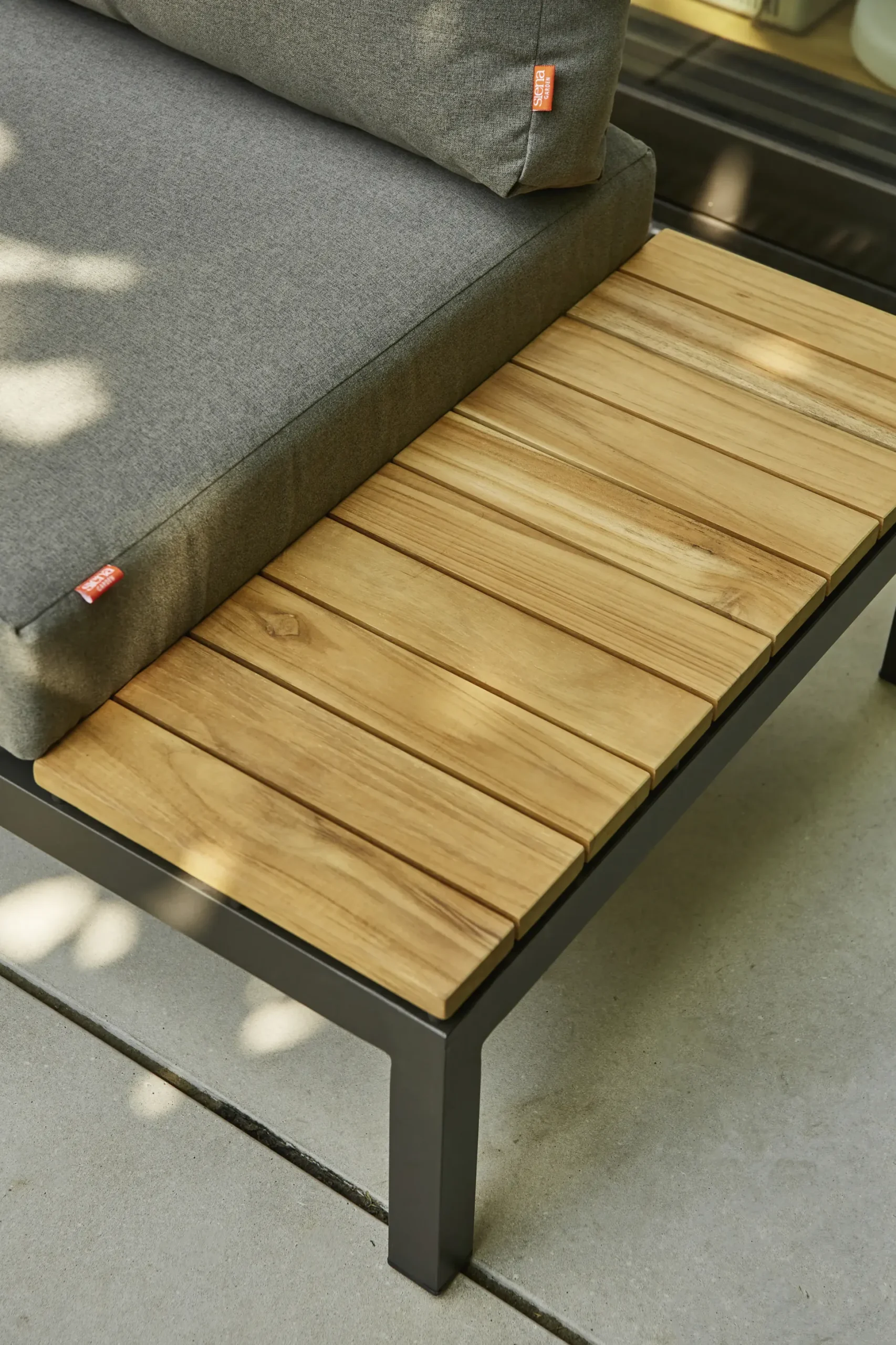 Siena Garden Gartenmöbel-Set Alvida Holz/Aluminium inkl. Kissen 7-tlg.