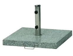Siena Garden Granitständer eckig 45 kg, mit Griff und Rollen