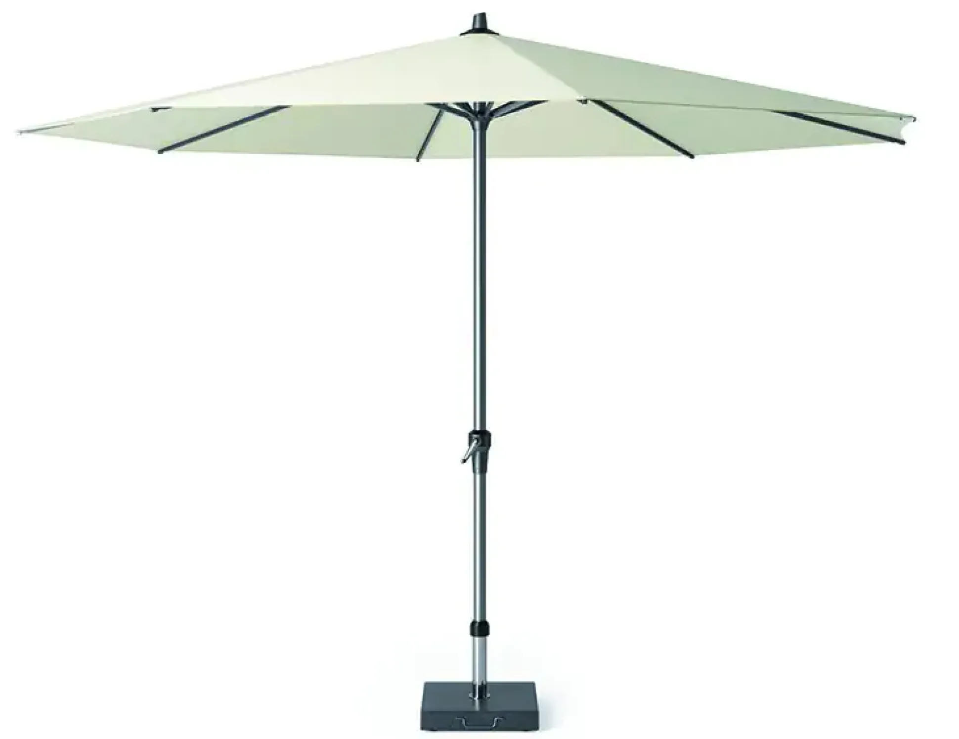 Siena Garden Mittelstockschirm Avio natur Ø 350 cm