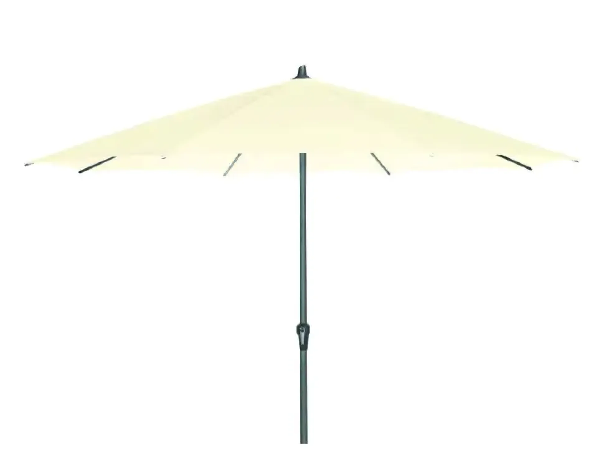 Siena Garden Mittelstockschirm Avio natur Ø 350 cm